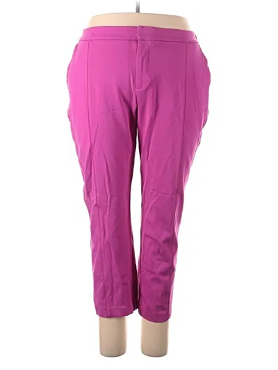 Pre-owned Eloquii Active Pants In Pink