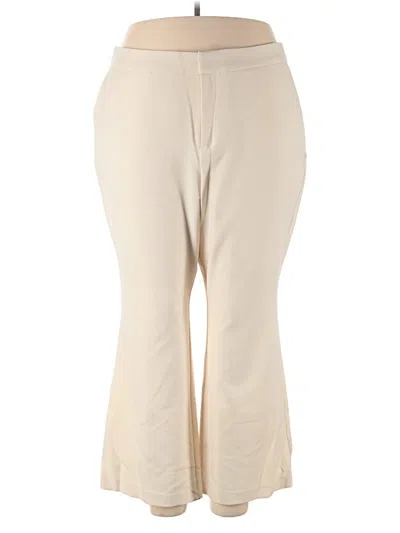 Pre-owned Eloquii Active Pants In White