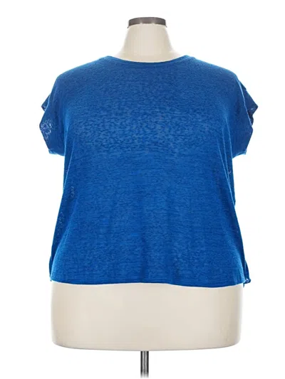 Pre-owned Eloquii Active T-shirt In Blue
