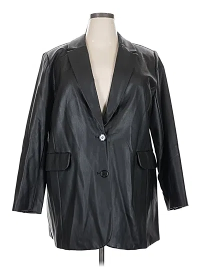 Eloquii Blazer Jacket In Black