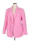 Eloquii Blazer Jacket In Pink
