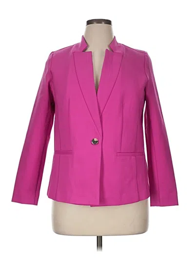 Pre-owned Eloquii Blazer Jacket In Pink