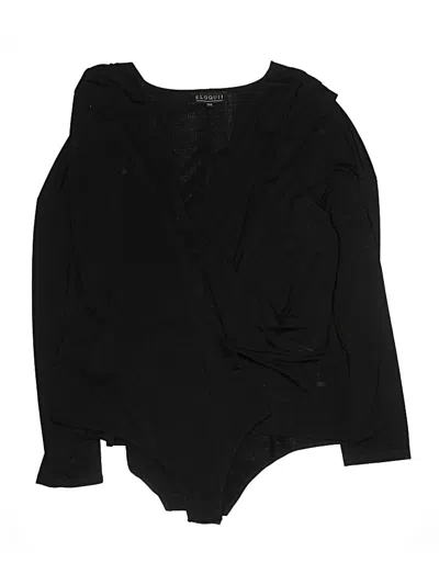 Pre-owned Eloquii Bodysuit In Black