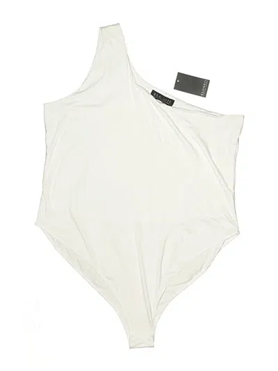 Pre-owned Eloquii Bodysuit In Ivory