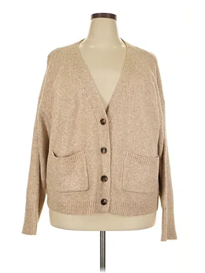 Pre-owned Eloquii Cardigan Sweater In Brown