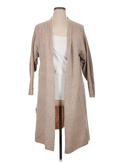 Pre-owned Eloquii Cardigan Sweater In Tan