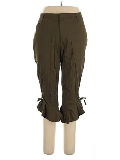 Pre-owned Eloquii Cargo Pants In Green