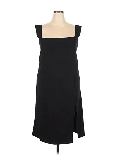 Pre-owned Eloquii Casual Dress In Black