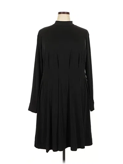 Pre-owned Eloquii Casual Dress In Black