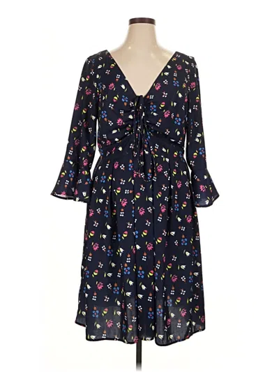 Pre-owned Eloquii Casual Dress In Black