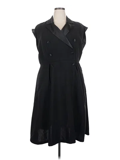 Pre-owned Eloquii Casual Dress In Black