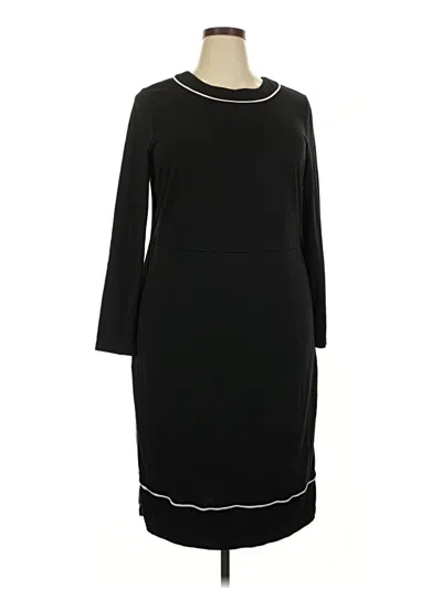 Pre-owned Eloquii Casual Dress In Black