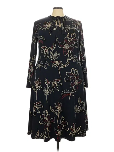 Pre-owned Eloquii Casual Dress In Black