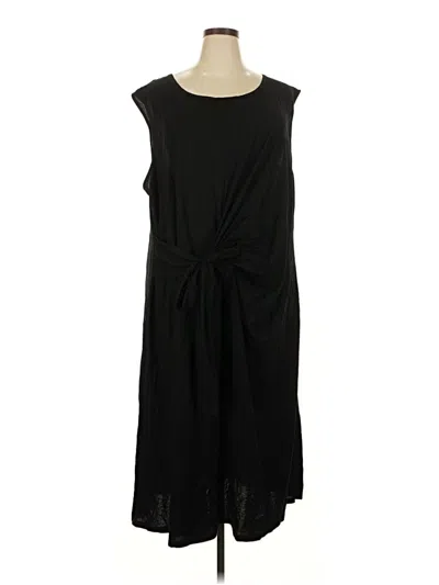 Pre-owned Eloquii Casual Dress In Black