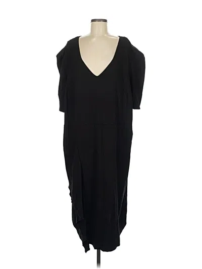 Pre-owned Eloquii Casual Dress In Black