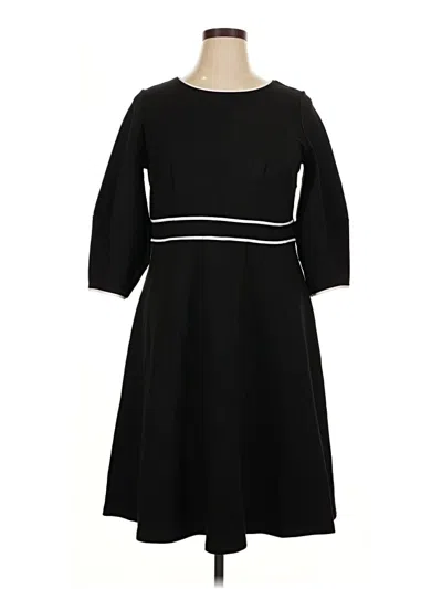 Pre-owned Eloquii Casual Dress In Black