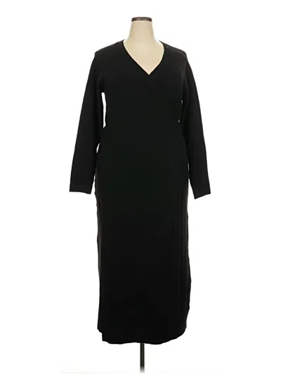 Pre-owned Eloquii Casual Dress In Black