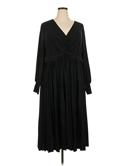 Pre-owned Eloquii Casual Dress In Black