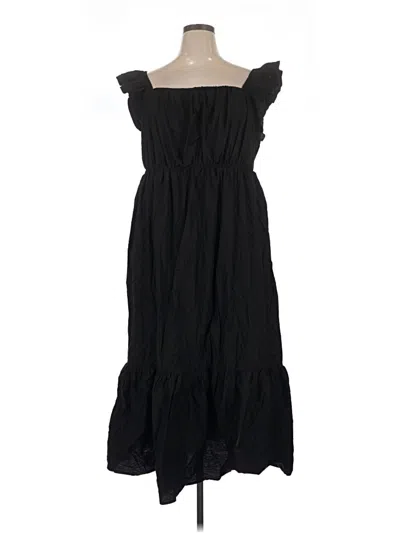 Pre-owned Eloquii Casual Dress In Black