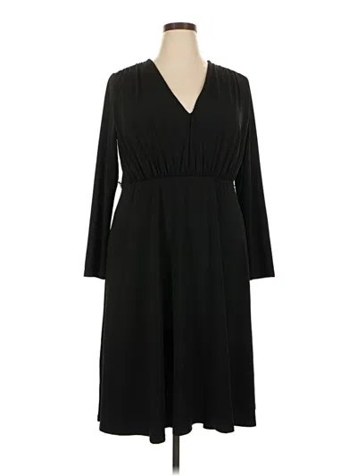 Pre-owned Eloquii Casual Dress In Black