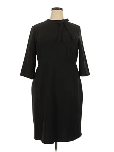 Pre-owned Eloquii Casual Dress In Black