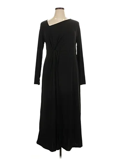 Pre-owned Eloquii Casual Dress In Black