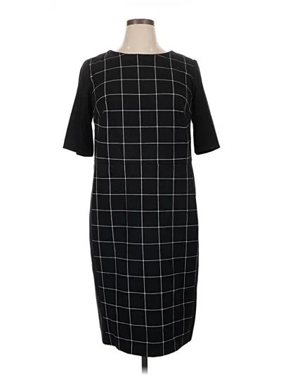 Pre-owned Eloquii Casual Dress In Black