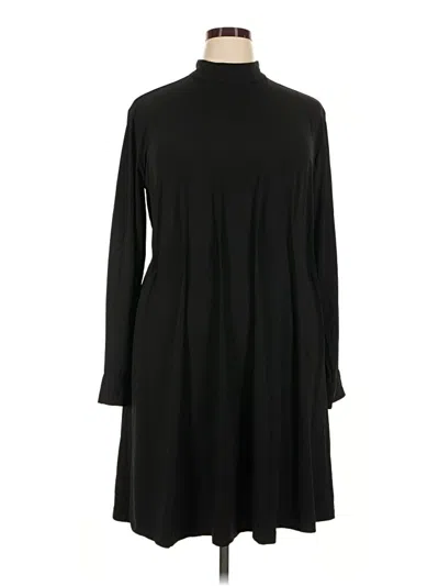 Pre-owned Eloquii Casual Dress In Black