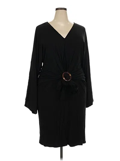Pre-owned Eloquii Casual Dress In Black