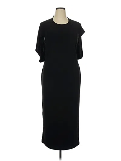Pre-owned Eloquii Casual Dress In Black