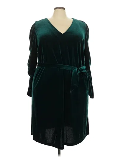 Eloquii Casual Dress In Blue