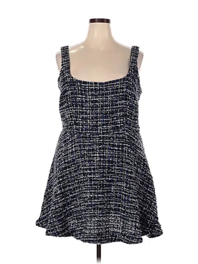 Pre-owned Eloquii Casual Dress In Blue