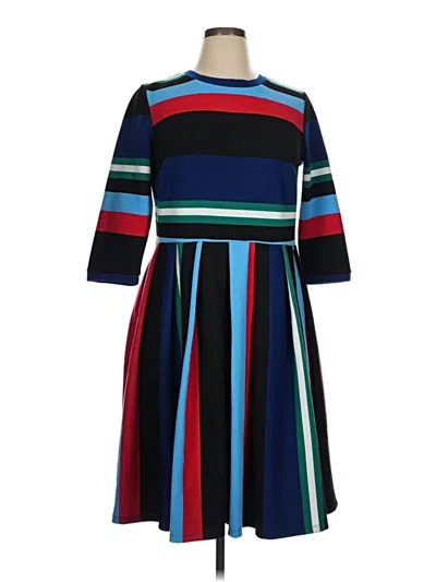 Pre-owned Eloquii Casual Dress In Blue