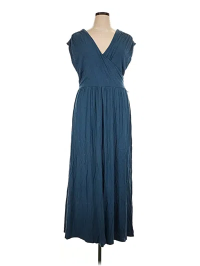 Pre-owned Eloquii Casual Dress In Blue