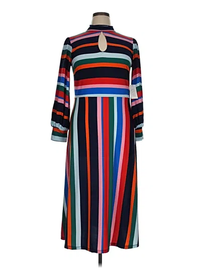 Pre-owned Eloquii Casual Dress In Blue