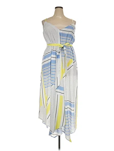 Pre-owned Eloquii Casual Dress In Blue