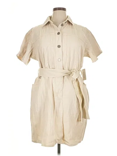 Pre-owned Eloquii Casual Dress In Brown
