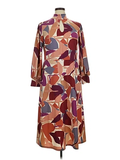 Pre-owned Eloquii Casual Dress In Brown