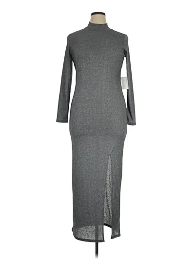 Pre-owned Eloquii Casual Dress In Gray