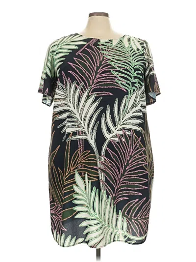 Pre-owned Eloquii Casual Dress In Green