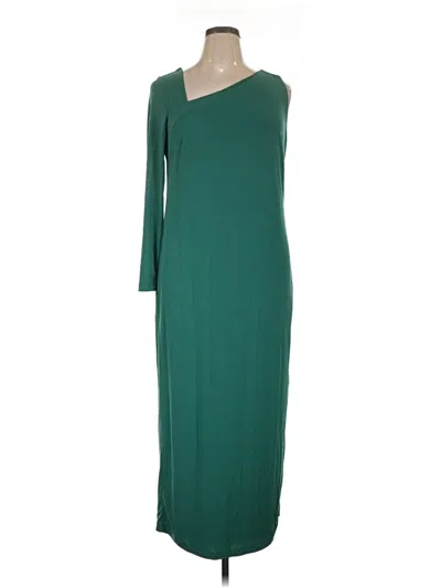 Pre-owned Eloquii Casual Dress In Green