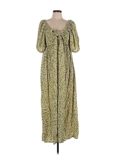 Pre-owned Eloquii Casual Dress In Green