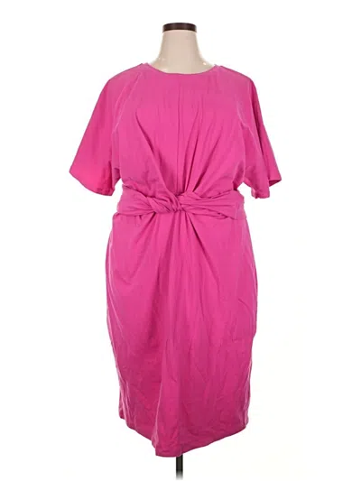 Pre-owned Eloquii Casual Dress In Pink