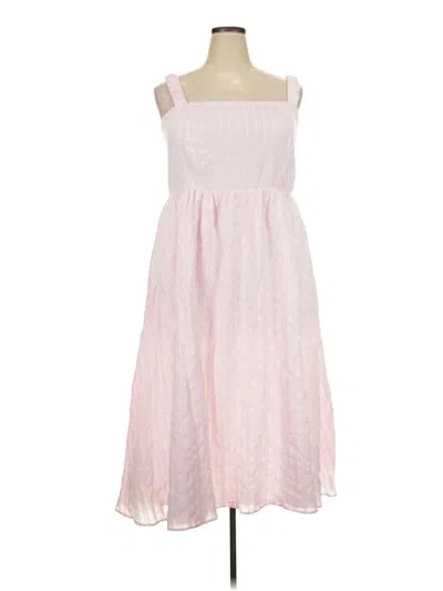 Pre-owned Eloquii Casual Dress In Pink