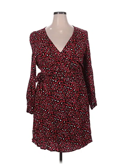 Pre-owned Eloquii Casual Dress In Red