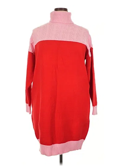 Pre-owned Eloquii Casual Dress In Red