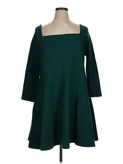 Pre-owned Eloquii Casual Dress In Teal