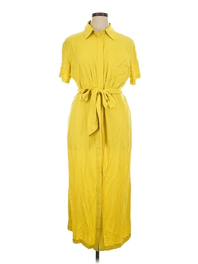 Pre-owned Eloquii Casual Dress In Yellow