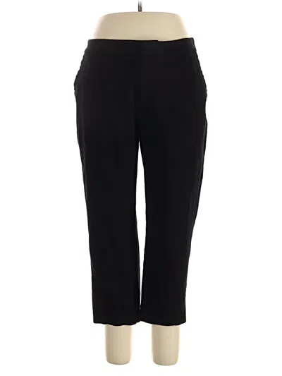 Pre-owned Eloquii Casual Pants In Black