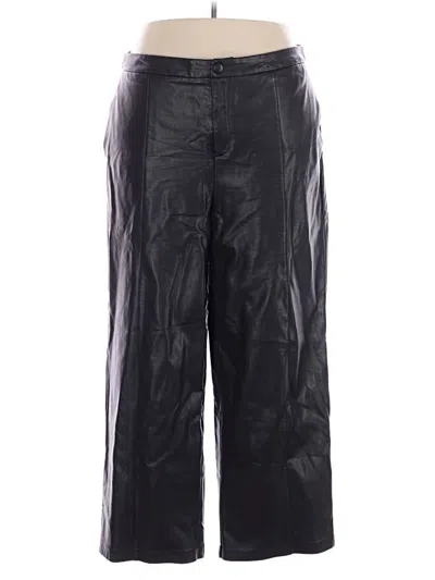 Pre-owned Eloquii Casual Pants In Black